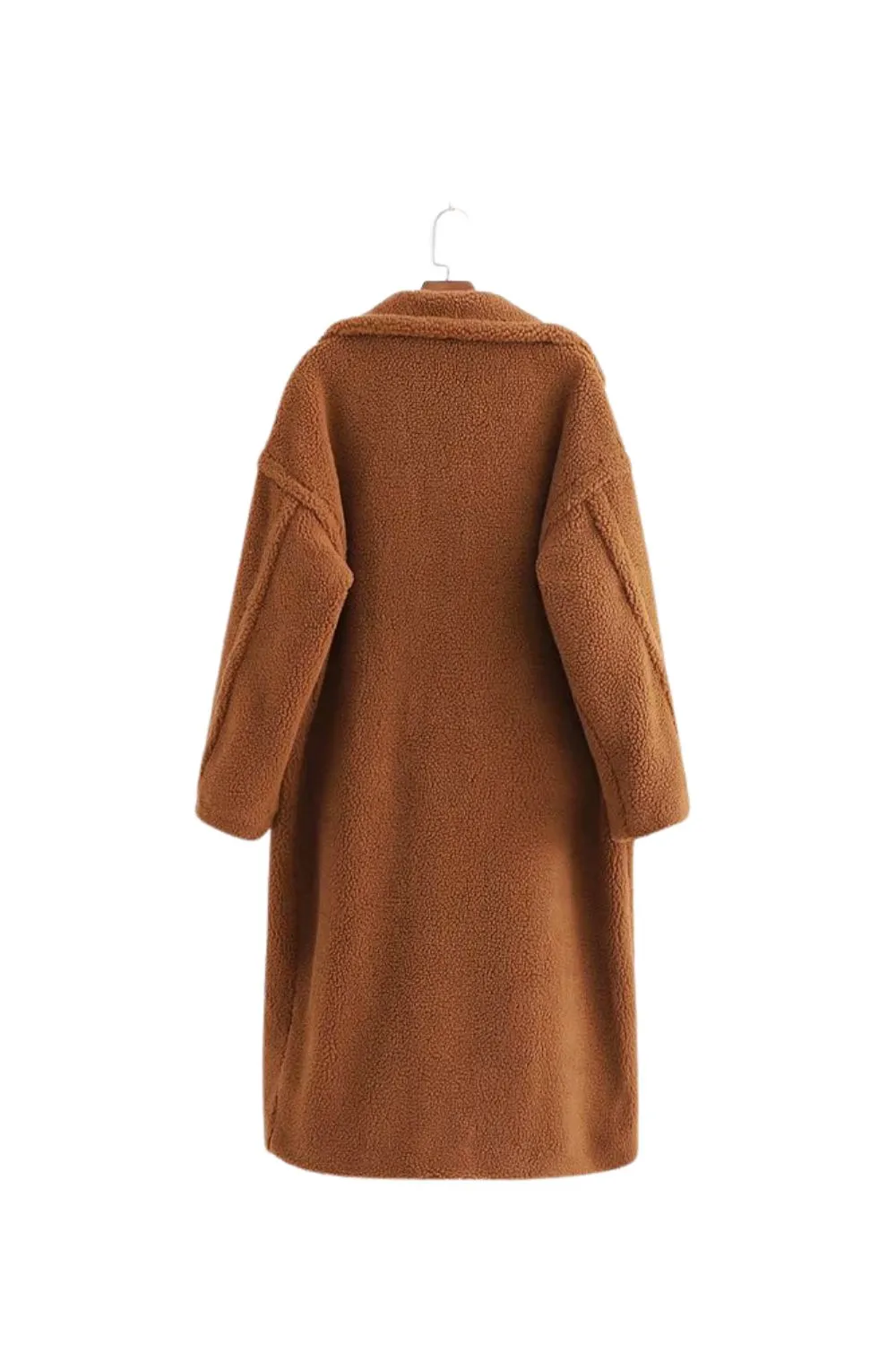 ' Mark' Faux Fur Long Coat (4 Color)