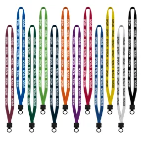 1/2" Knitted Cotton Lanyard