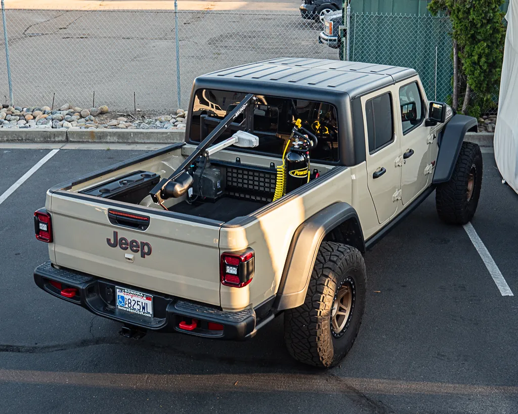 15 lb. MOLLE/Pickup Edition Power Tank for Bedside Rack Mounts