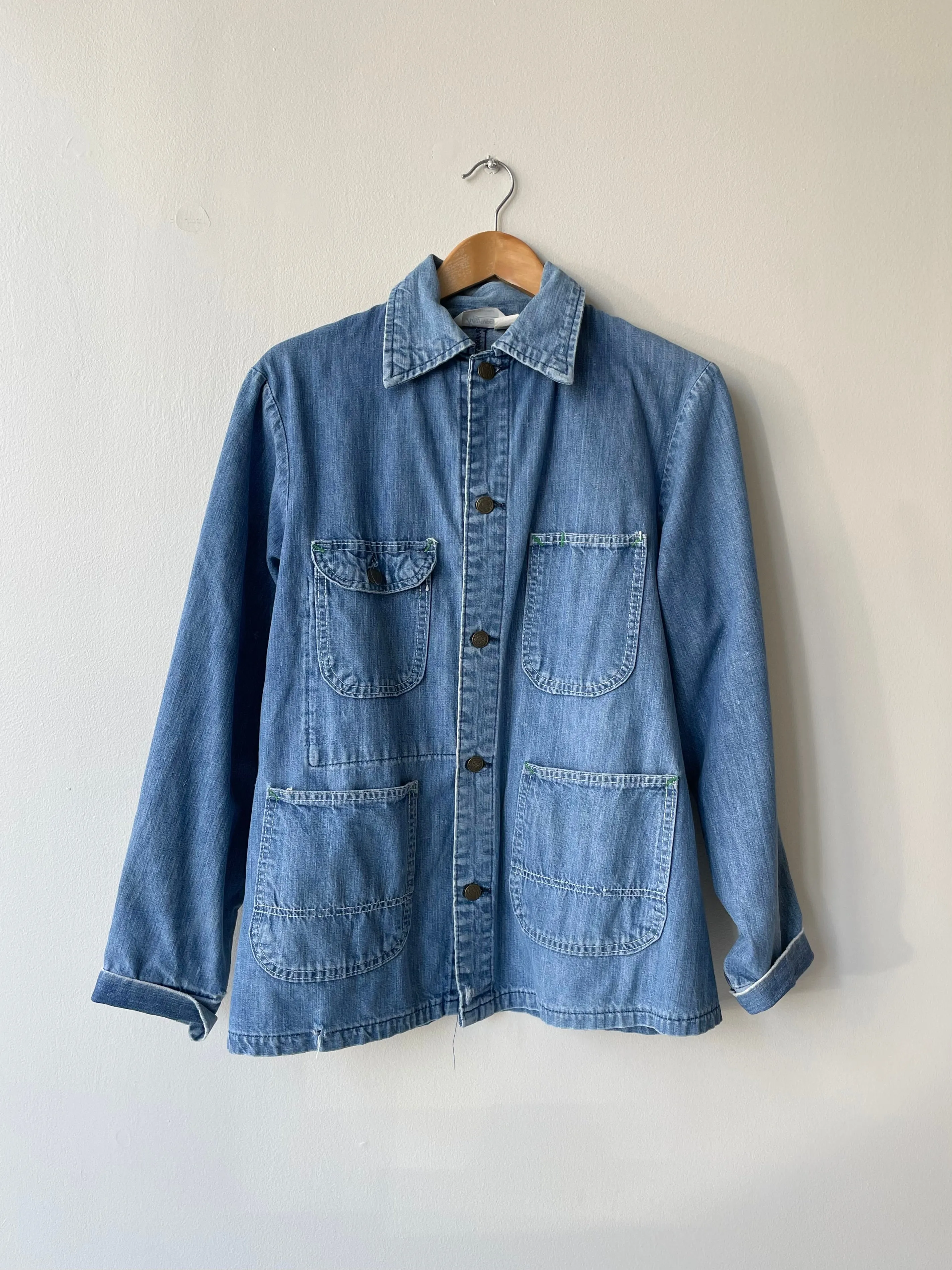 1970s Denim Chore Jacket