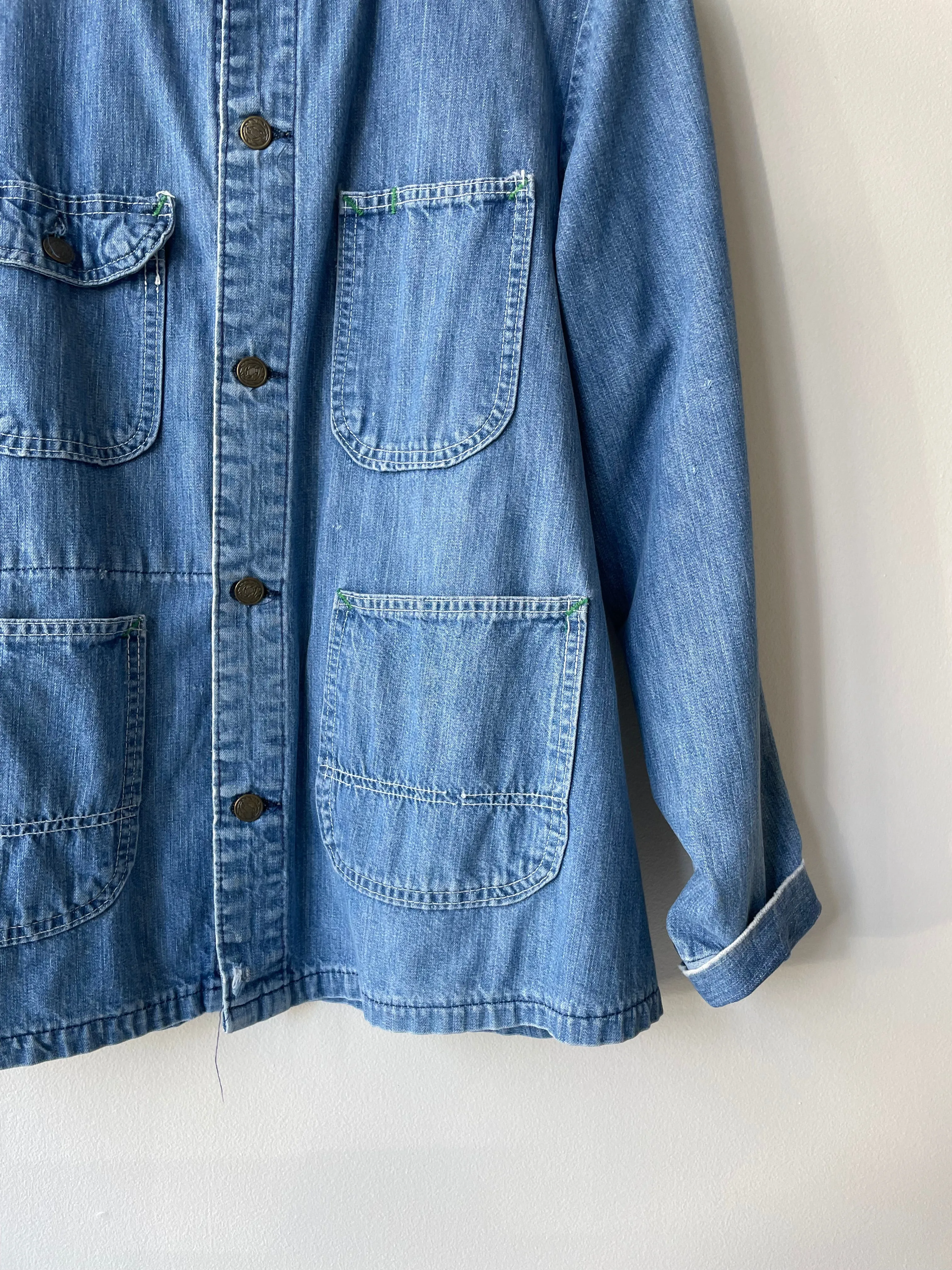 1970s Denim Chore Jacket