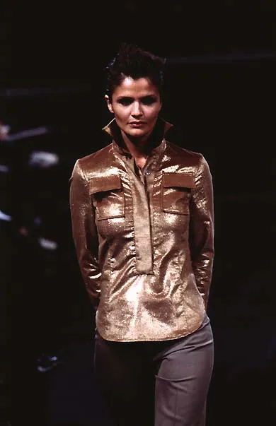 1996 Sartorial Military Jacket in Velvet