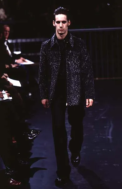 1996 Sartorial Military Jacket in Velvet