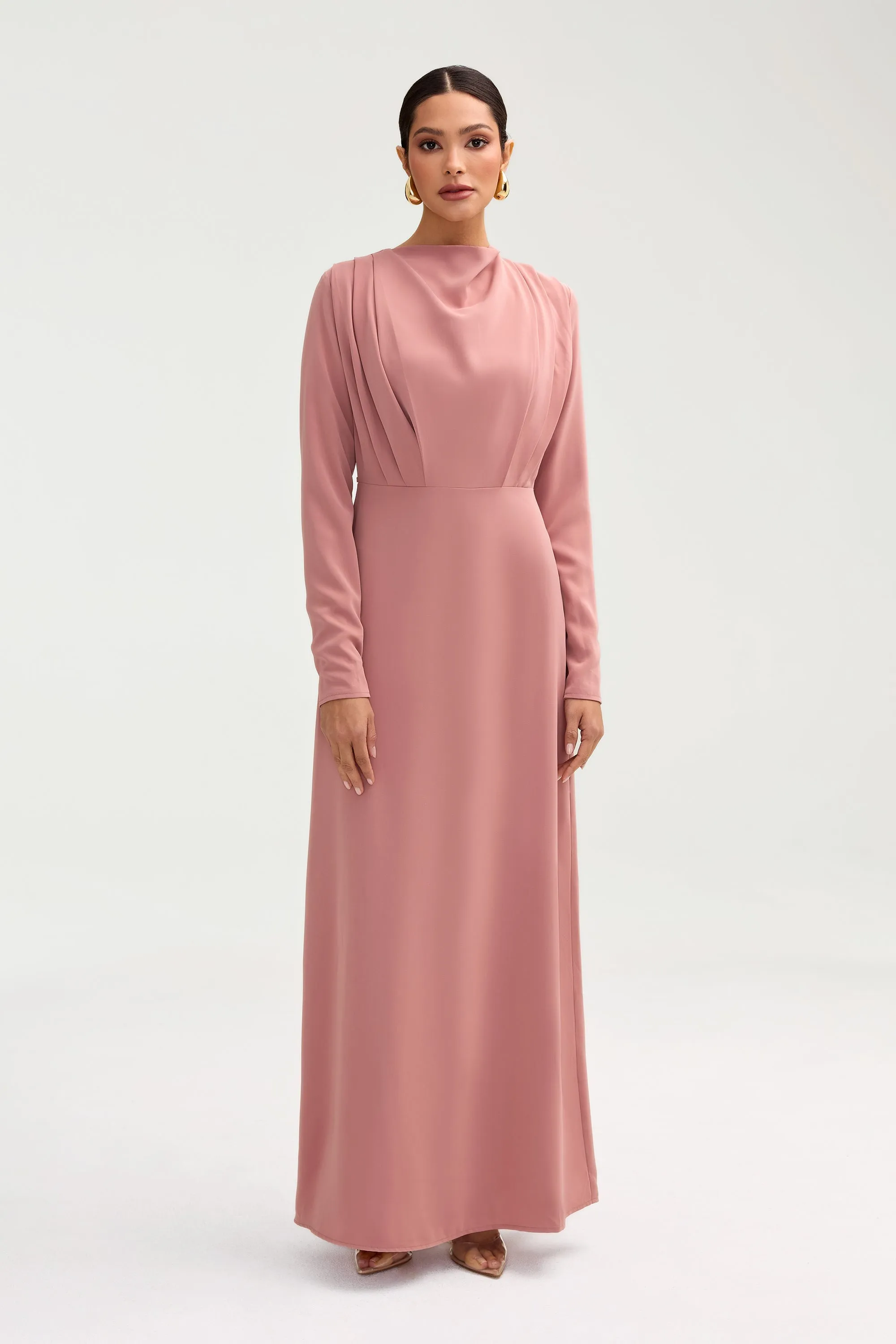 Abrar Maxi Dress - Blush