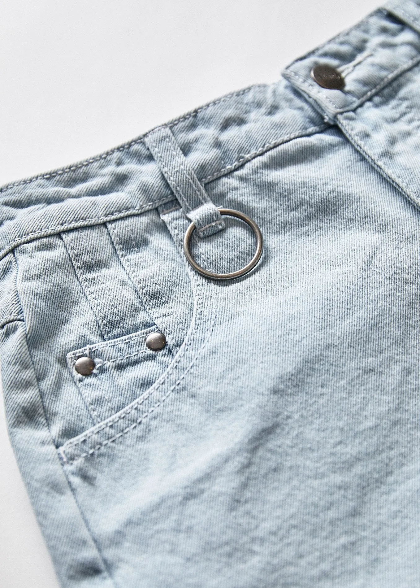 Afends Womens Denny - Denim Short