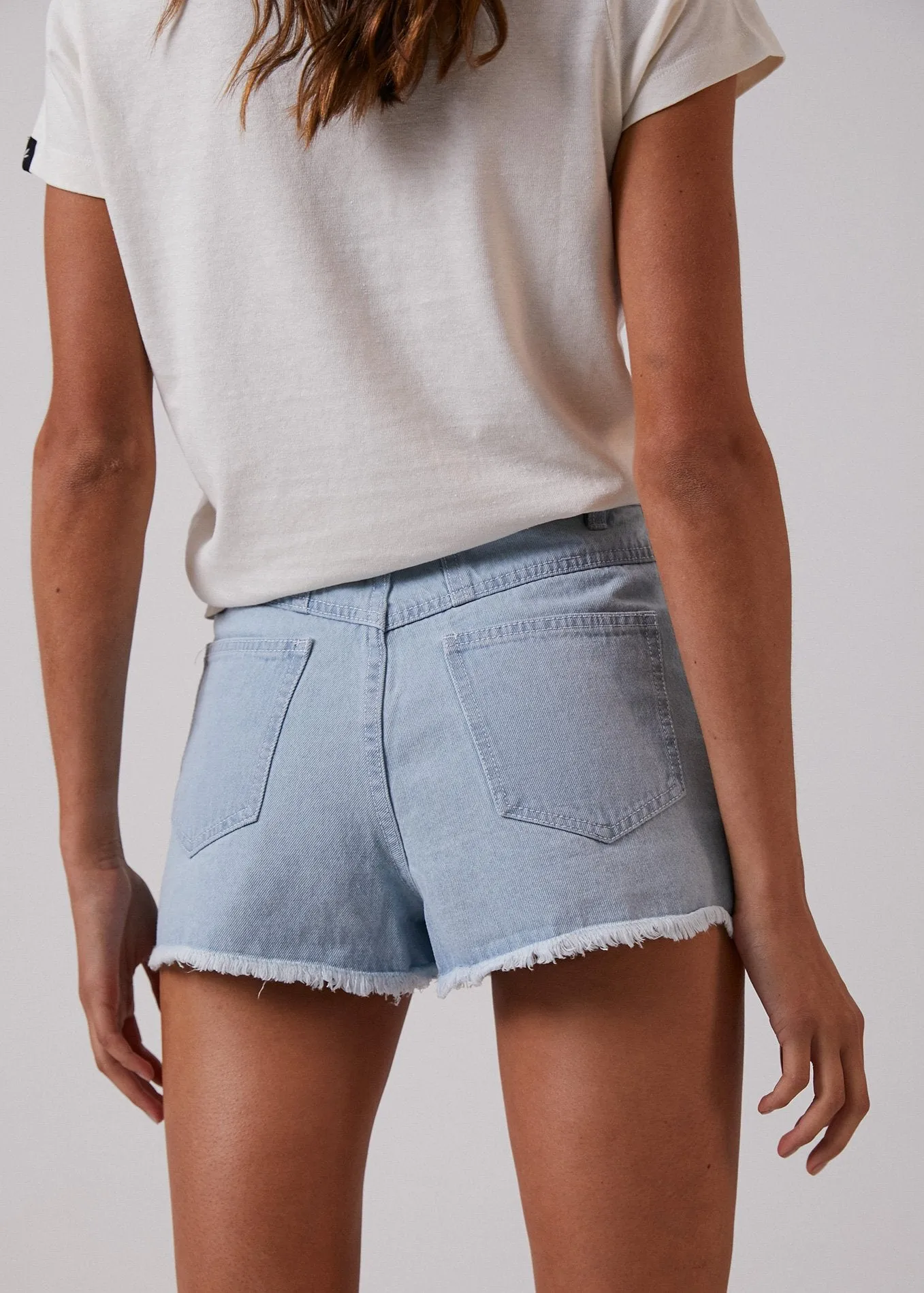 Afends Womens Denny - Denim Short