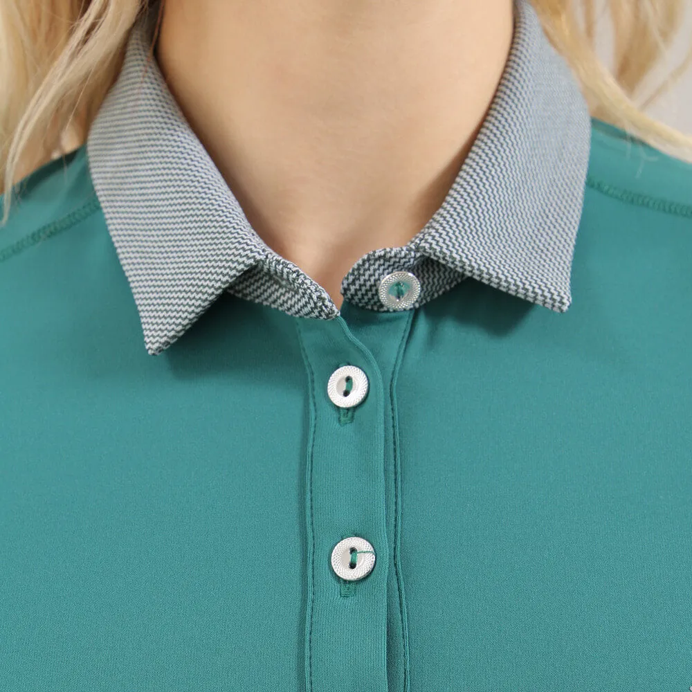 AVENDO | PRINTED COLLAR PRO-THERM® POLO | FINAL SALE