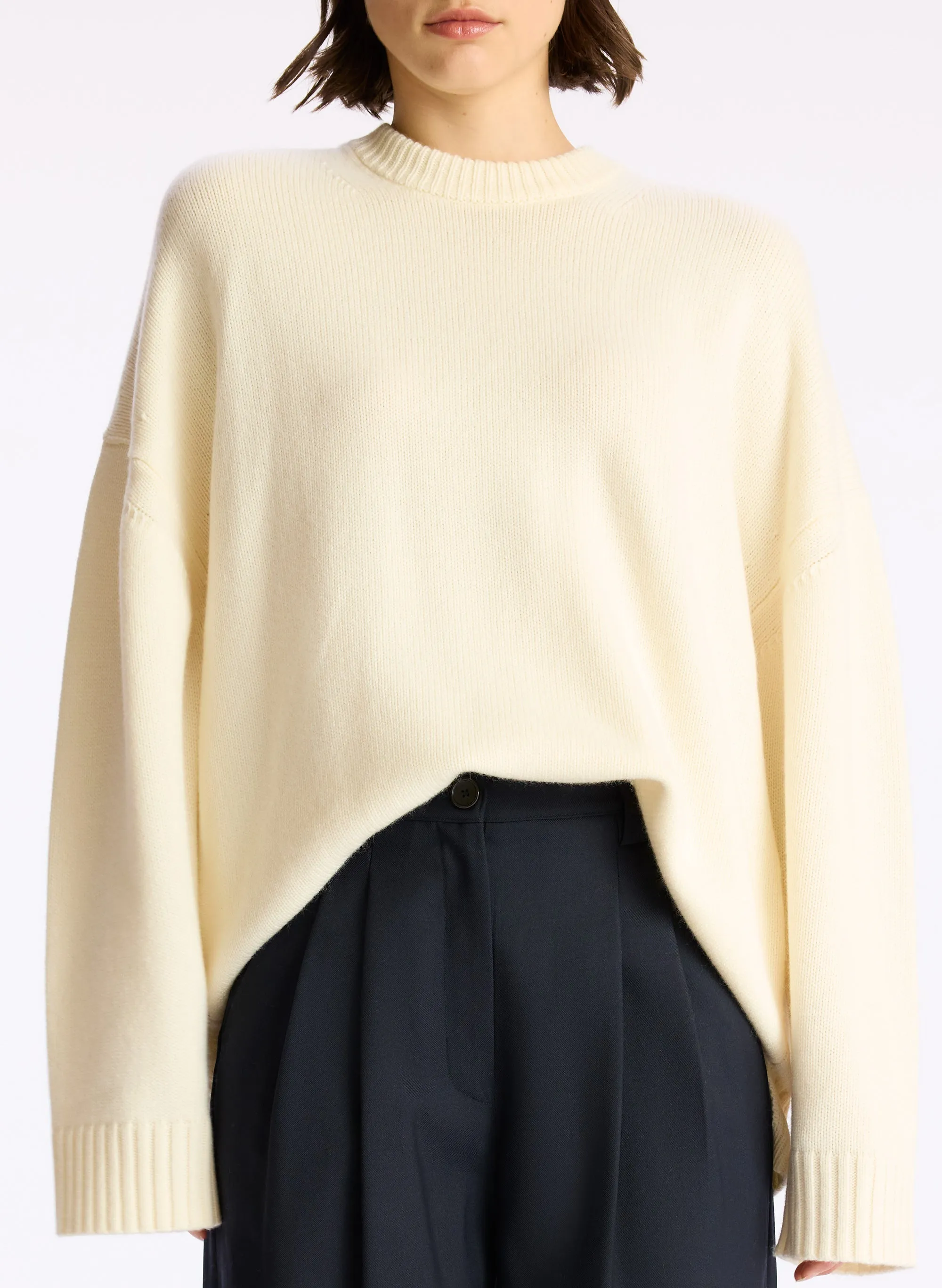 Ayden Wool Cashmere Sweater