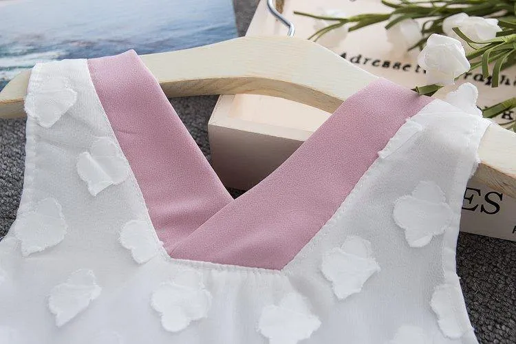 Baby Girl Clothes Summer Children's Girls' Clothing Kids Bay Clothes Toddler Chiffon bowknot coat Pants Set