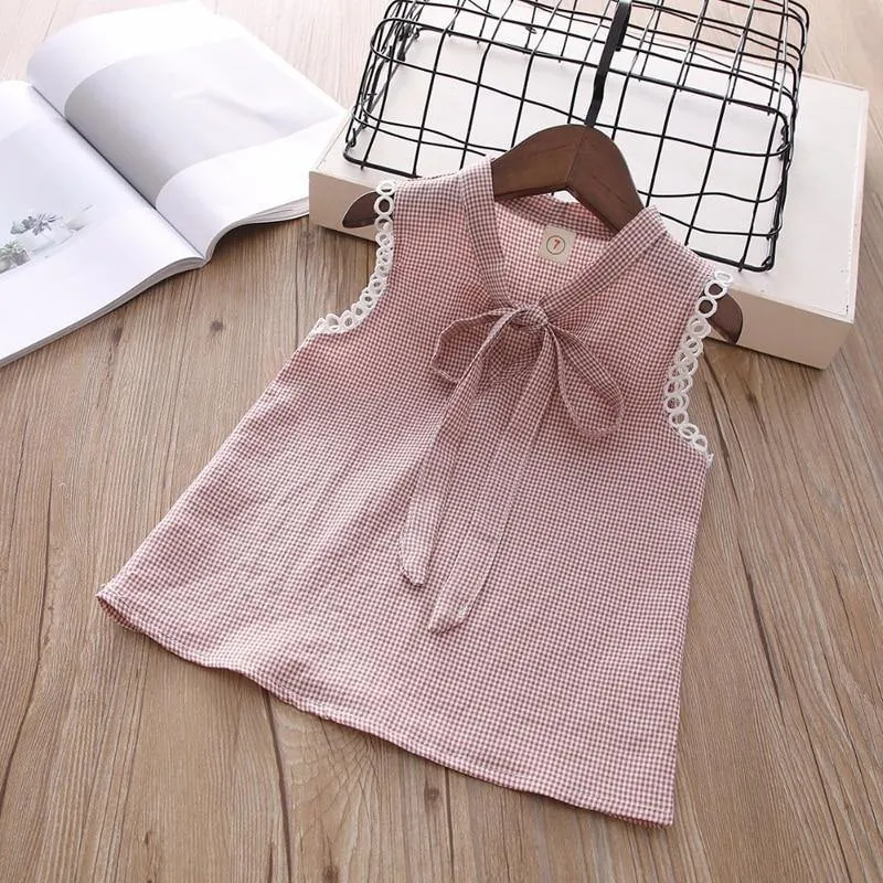 Baby Girl Clothes Summer Children's Girls' Clothing Kids Bay Clothes Toddler Chiffon bowknot coat Pants Set