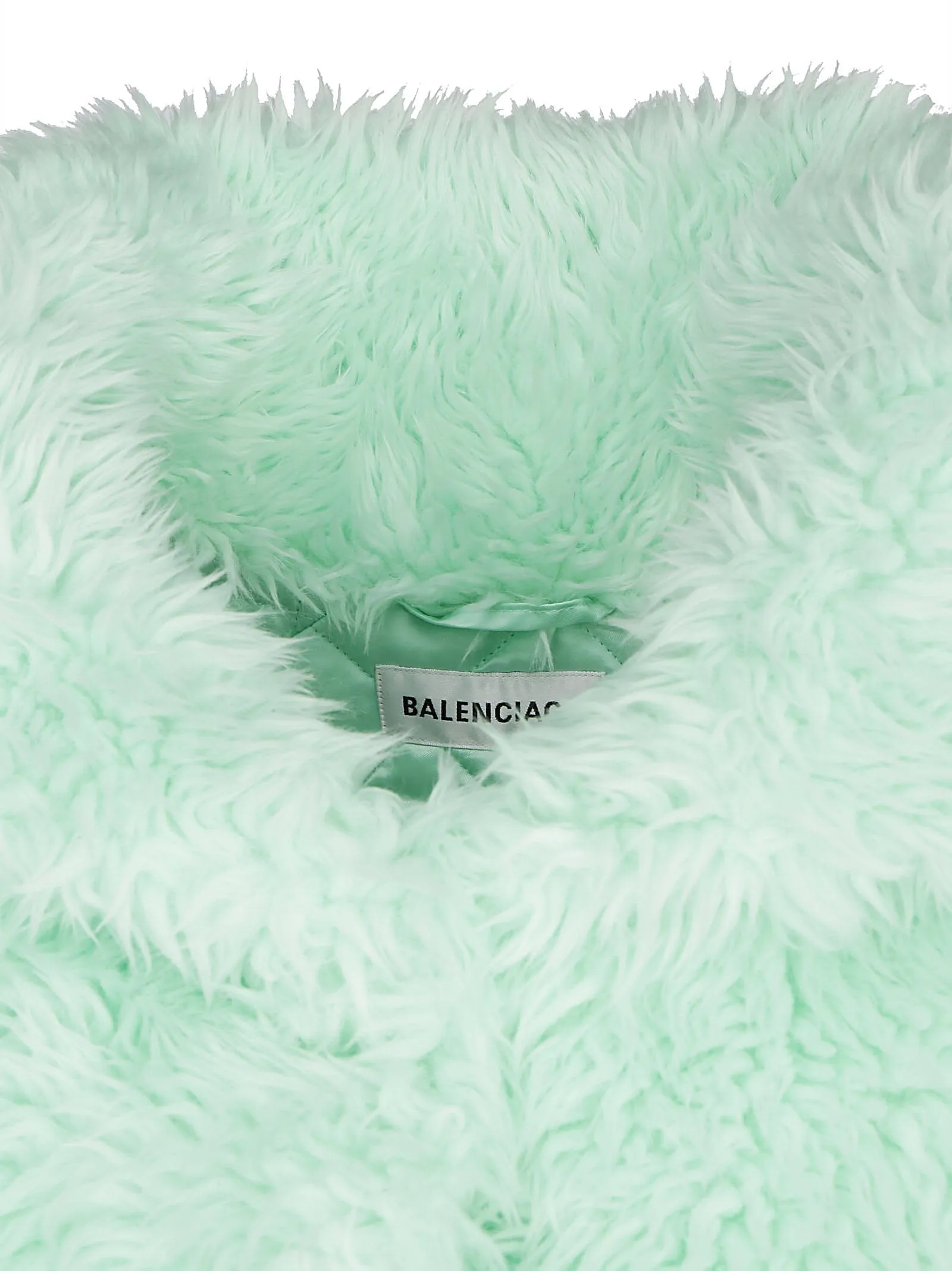 Balenciaga Swing Faux Fur Coat