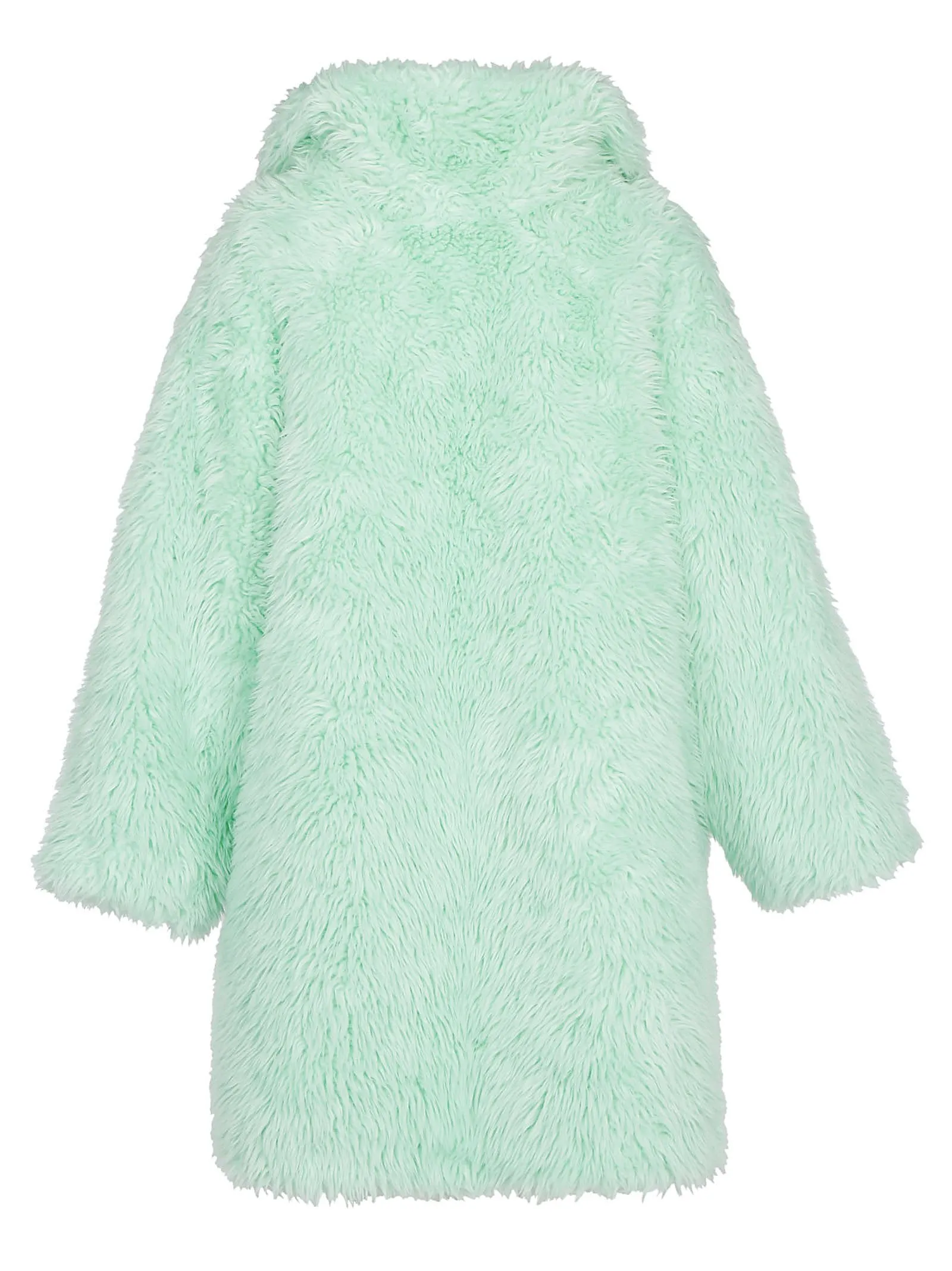 Balenciaga Swing Faux Fur Coat