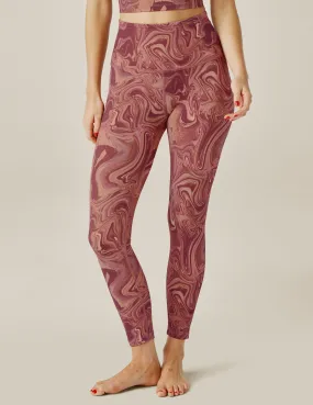 Beyond Yoga W High Waisted Midi Legging SERENE MARBLE