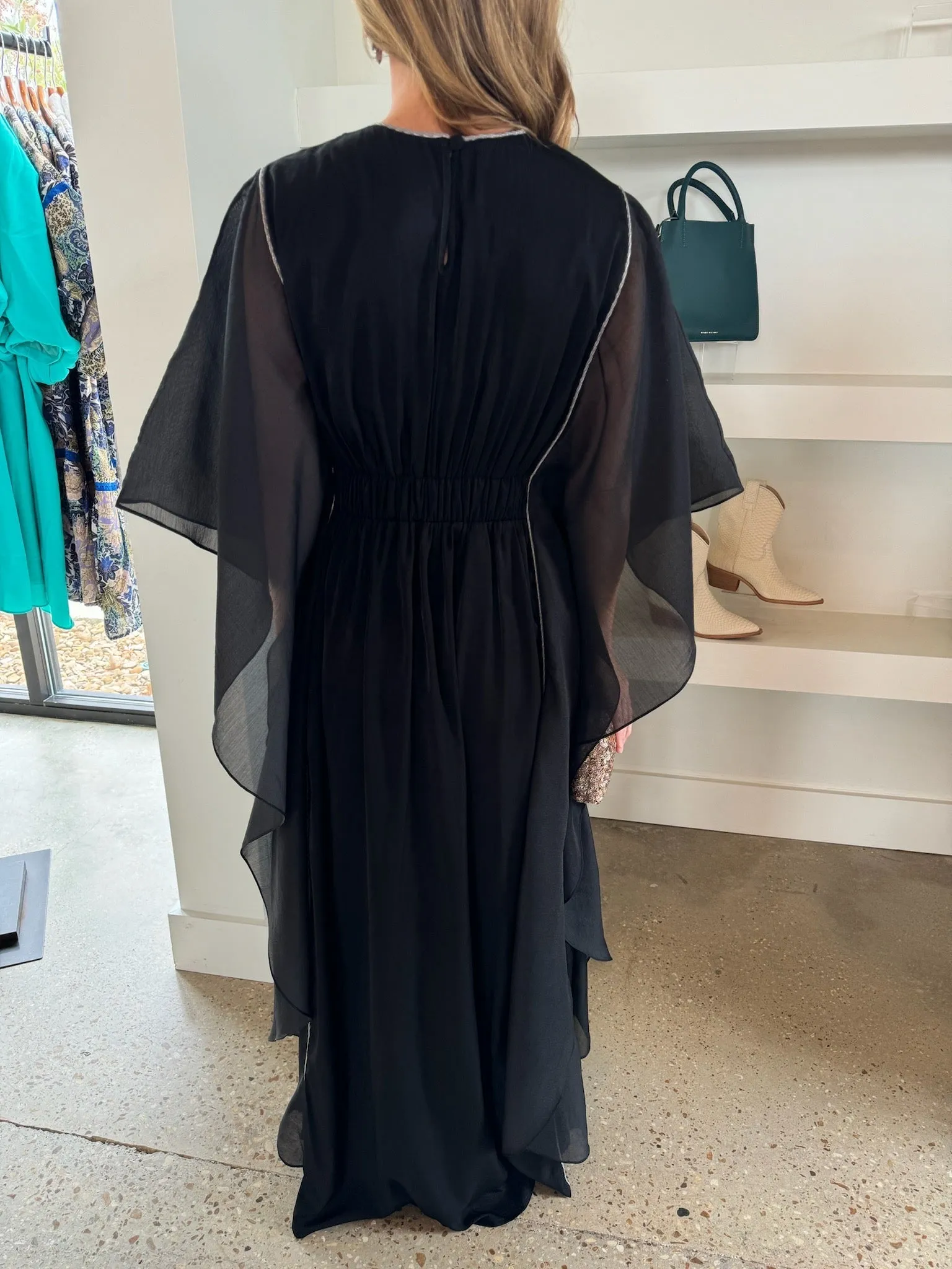 Black Arabella Kaftan