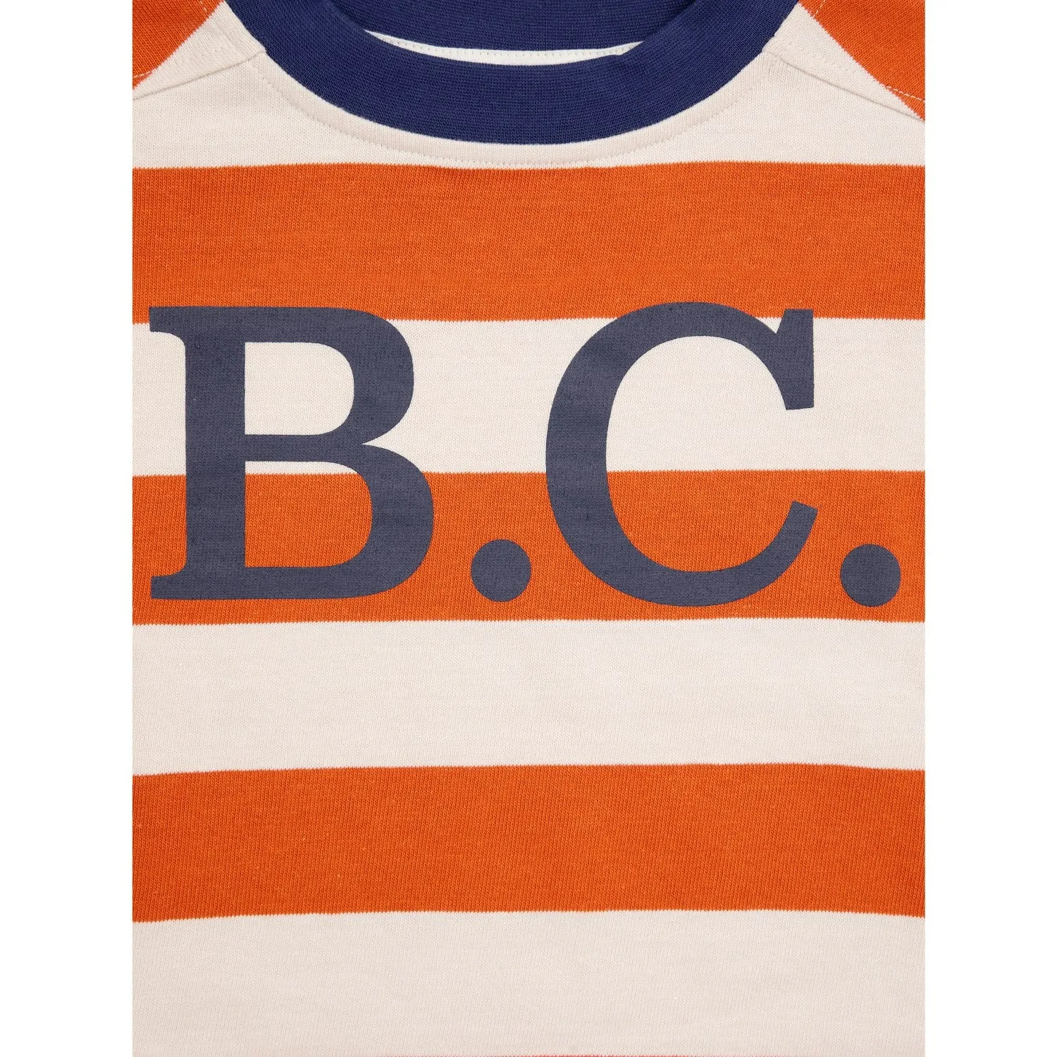 Bobo Choses Orange Bc Stripes LS T-Shirt