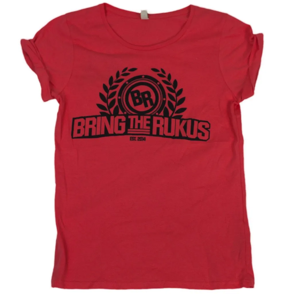 BR Established 2014 Orange Womens T-Shirt