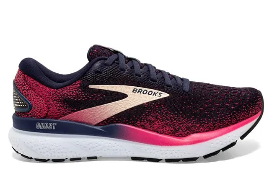 Brooks Ghost 16 - Peacoat/Raspberry/Apricot