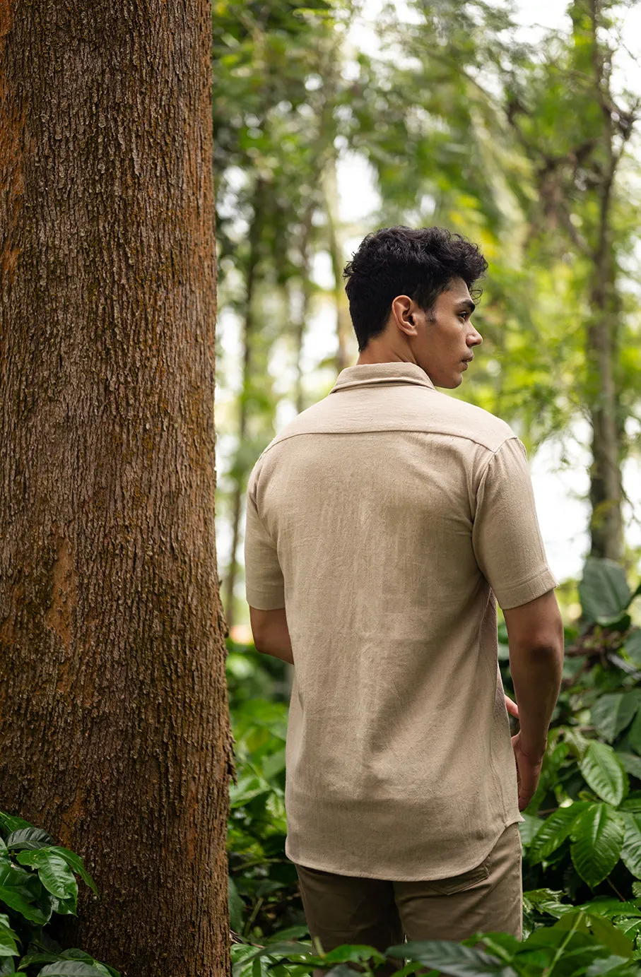 Cashel Handwoven Cotton Shirt