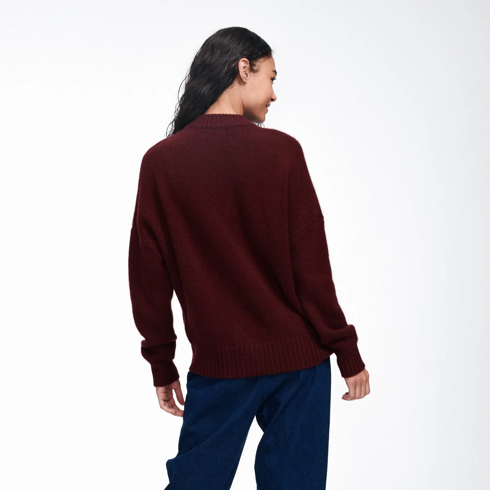 Cashmere Oversized Crewneck Sweater