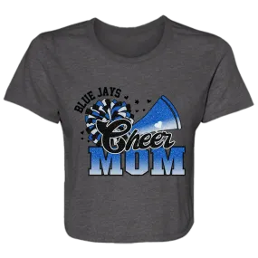 Cheer Mom B8882 Ladies' Flowy Cropped Tee