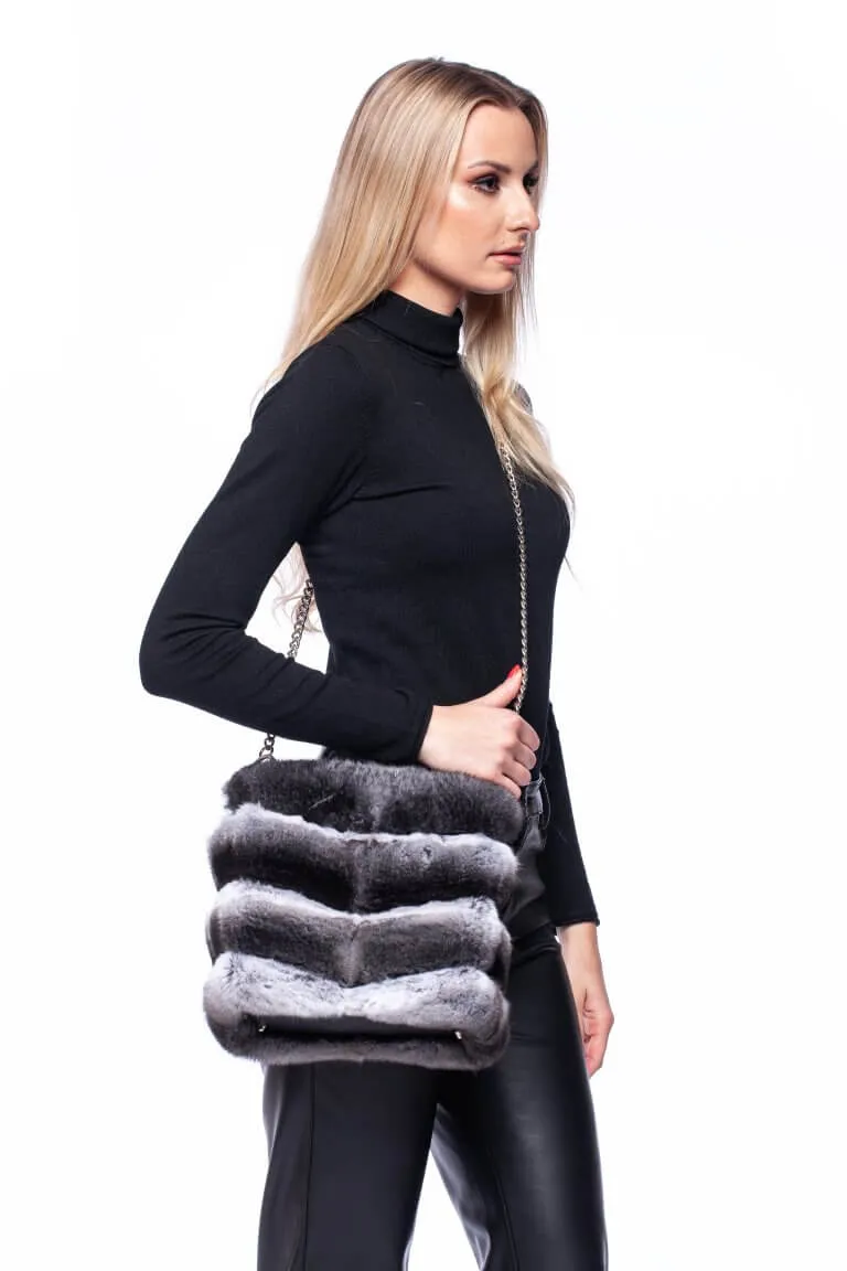 Chinchilla Fur Handbag