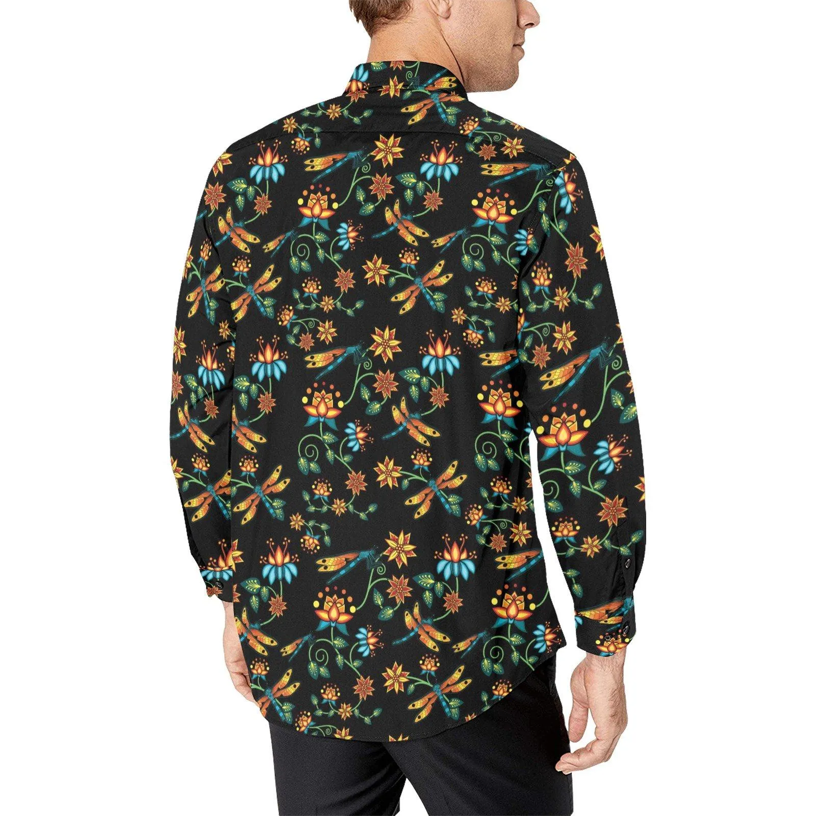 Dragon Lily Dress Shirt