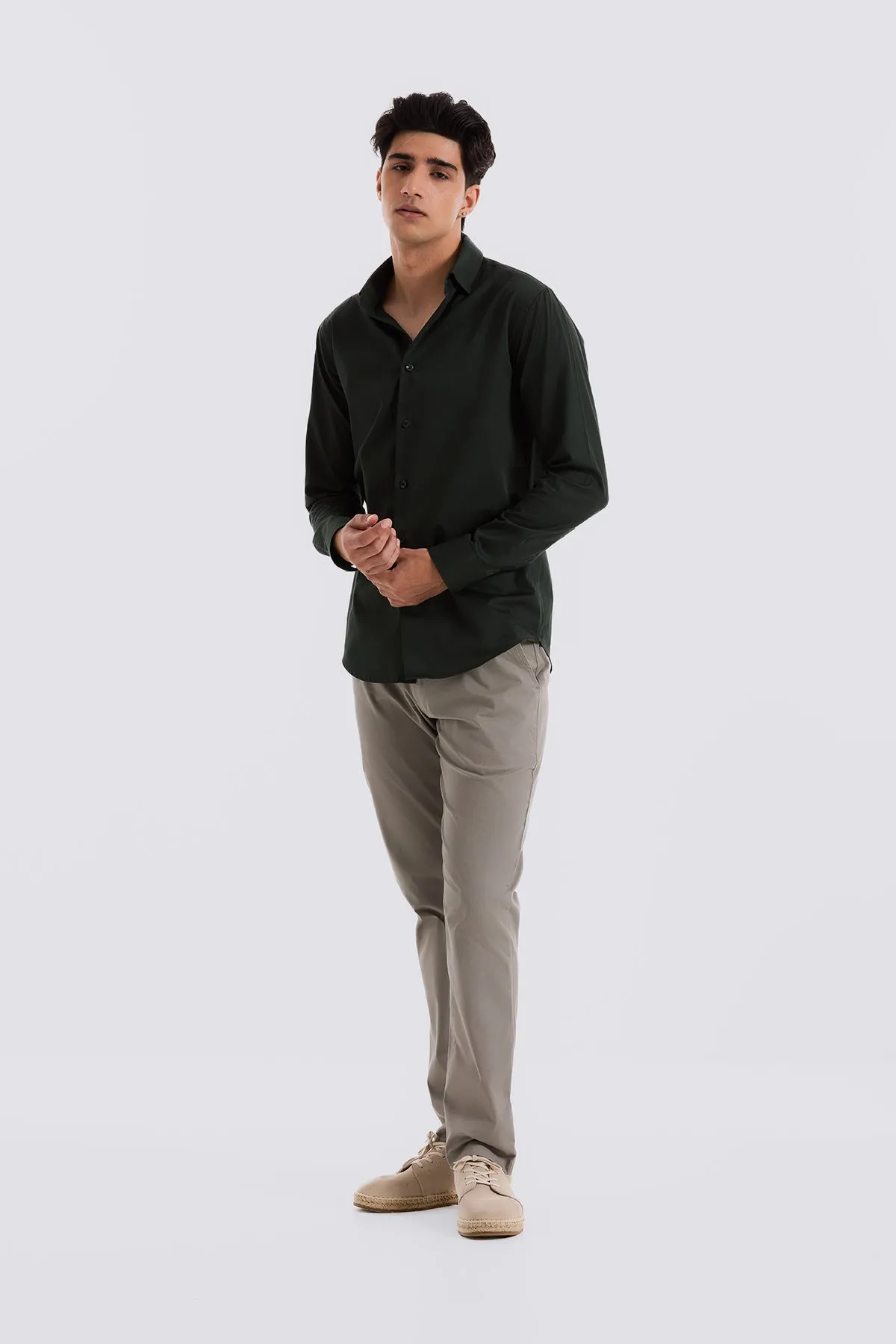 Everyday Olive Green Shirt