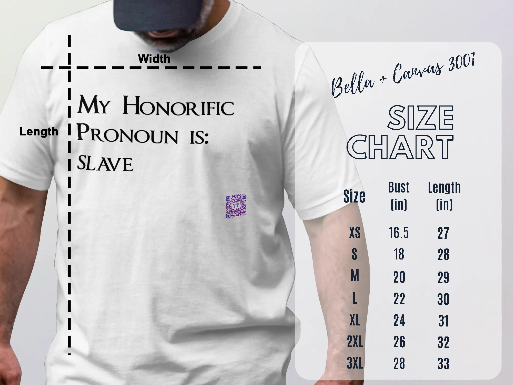 Funny Quote T-Shirt, My Honorific Pronoun is Slave Shirt, Unique Tee for Fun