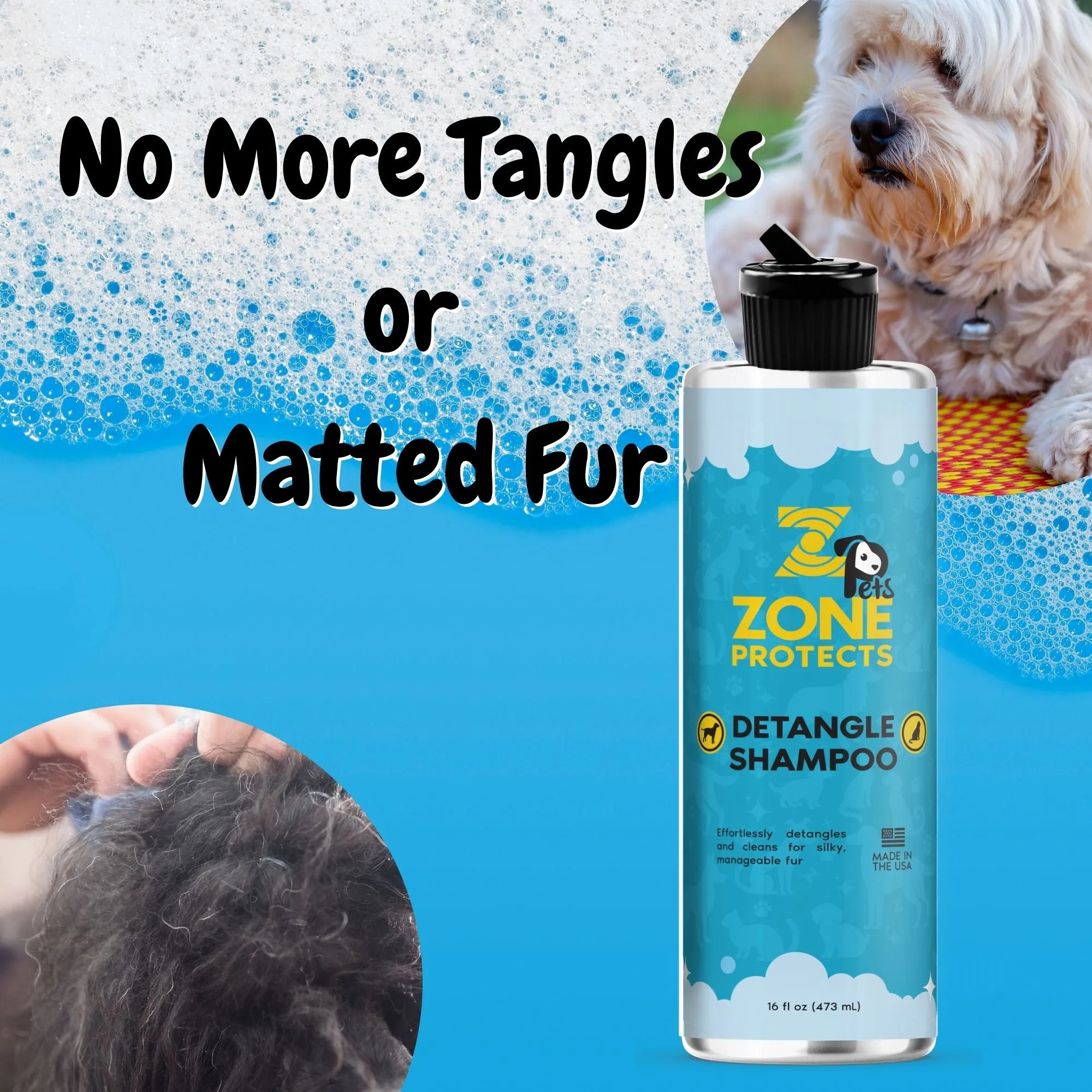 Fur-Silk Detangling Pet Shampoo