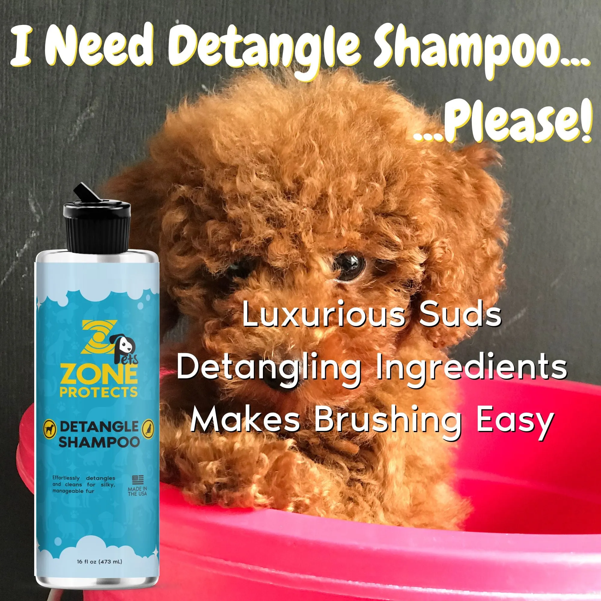 Fur-Silk Detangling Pet Shampoo