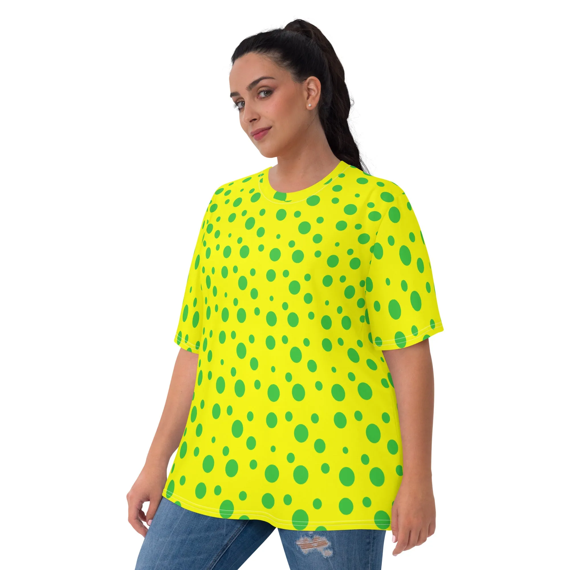 Green Spotted Yellow Women's T-shirt