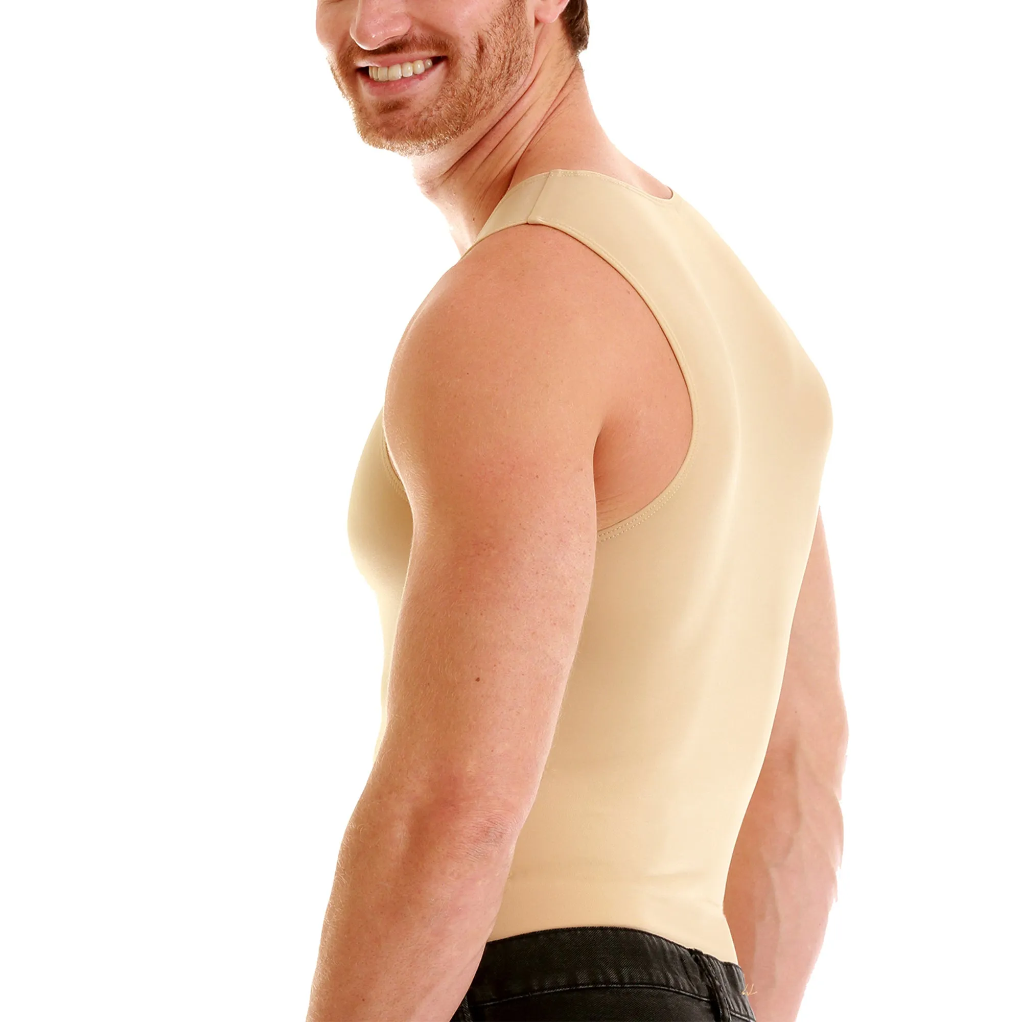 Insta Slim Compression Muscle Tank Shapewear MS0001