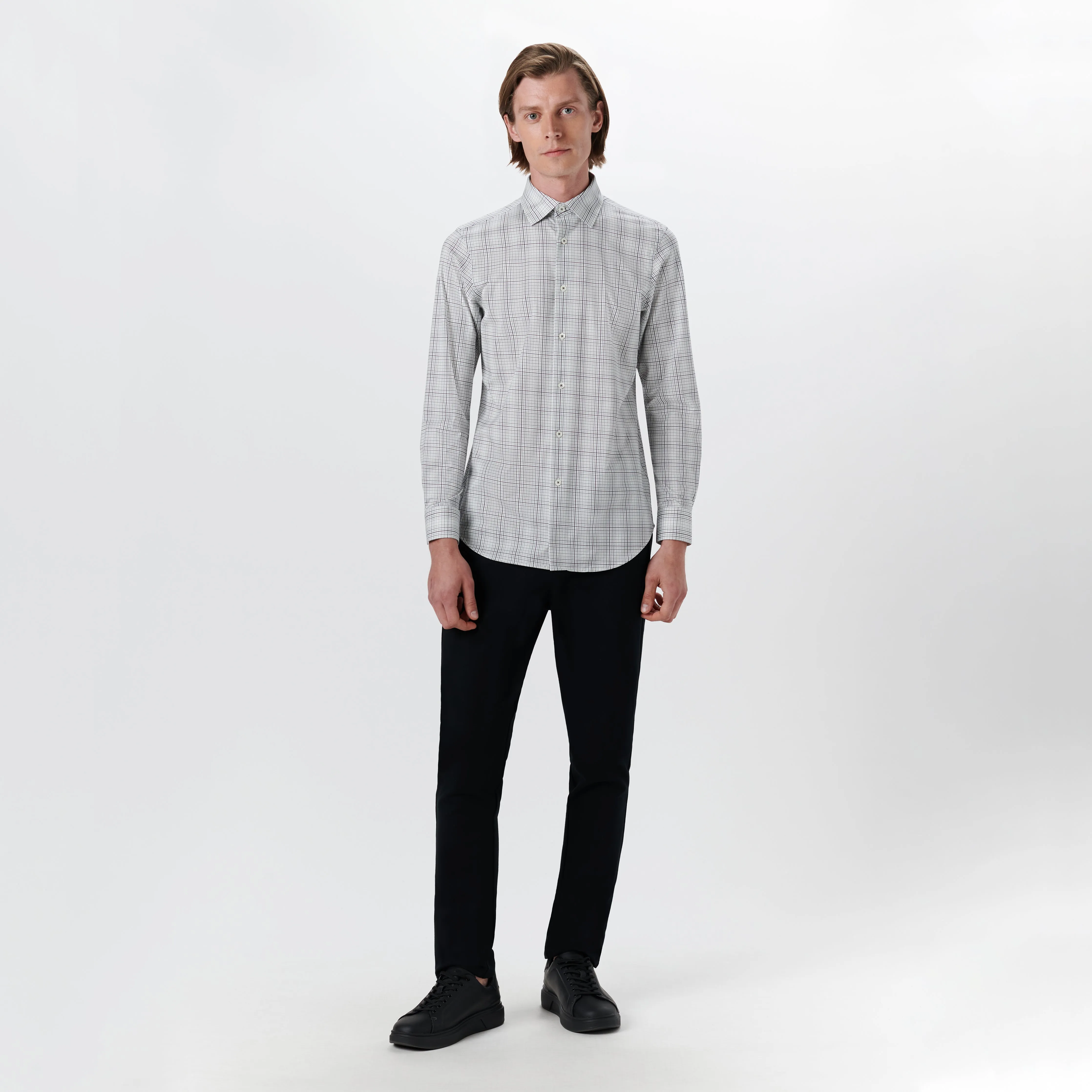 JAMES Plaid Check OoohCotton Shirt