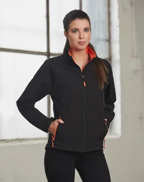 [JK16] Ladies' Softshell Contrast Jacket