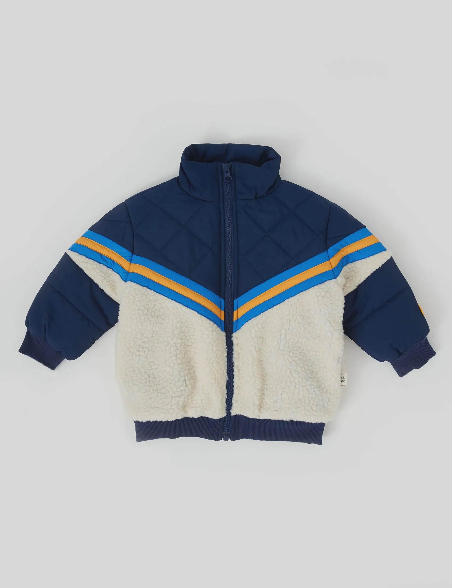 Kobe Shearling Jacket - Navy