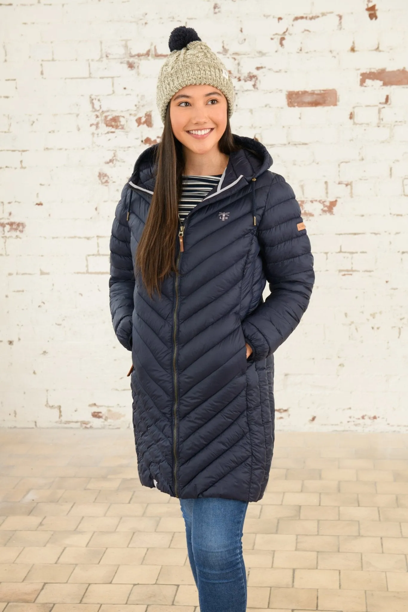 Laurel Coat - Navy Blue