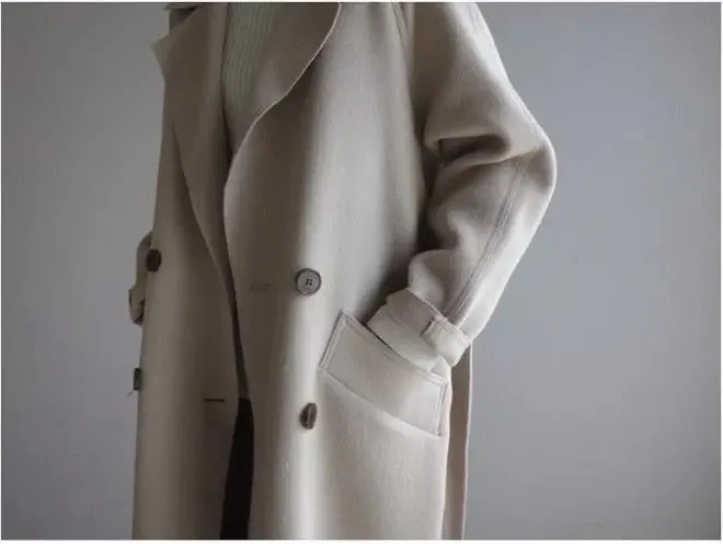 Little Addiction LuxeLapel Trench Coat