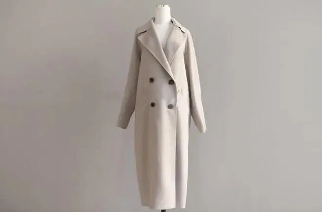 Little Addiction LuxeLapel Trench Coat