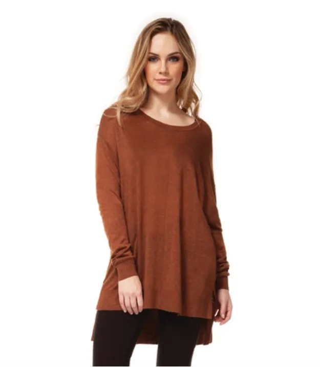 Long Sleeve Lightweight Crew Neck Sweater