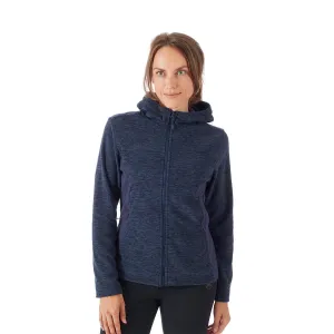 Mammut Women's Yadkin ML Hooded Jacket Peacoat Melange-Peacoat M