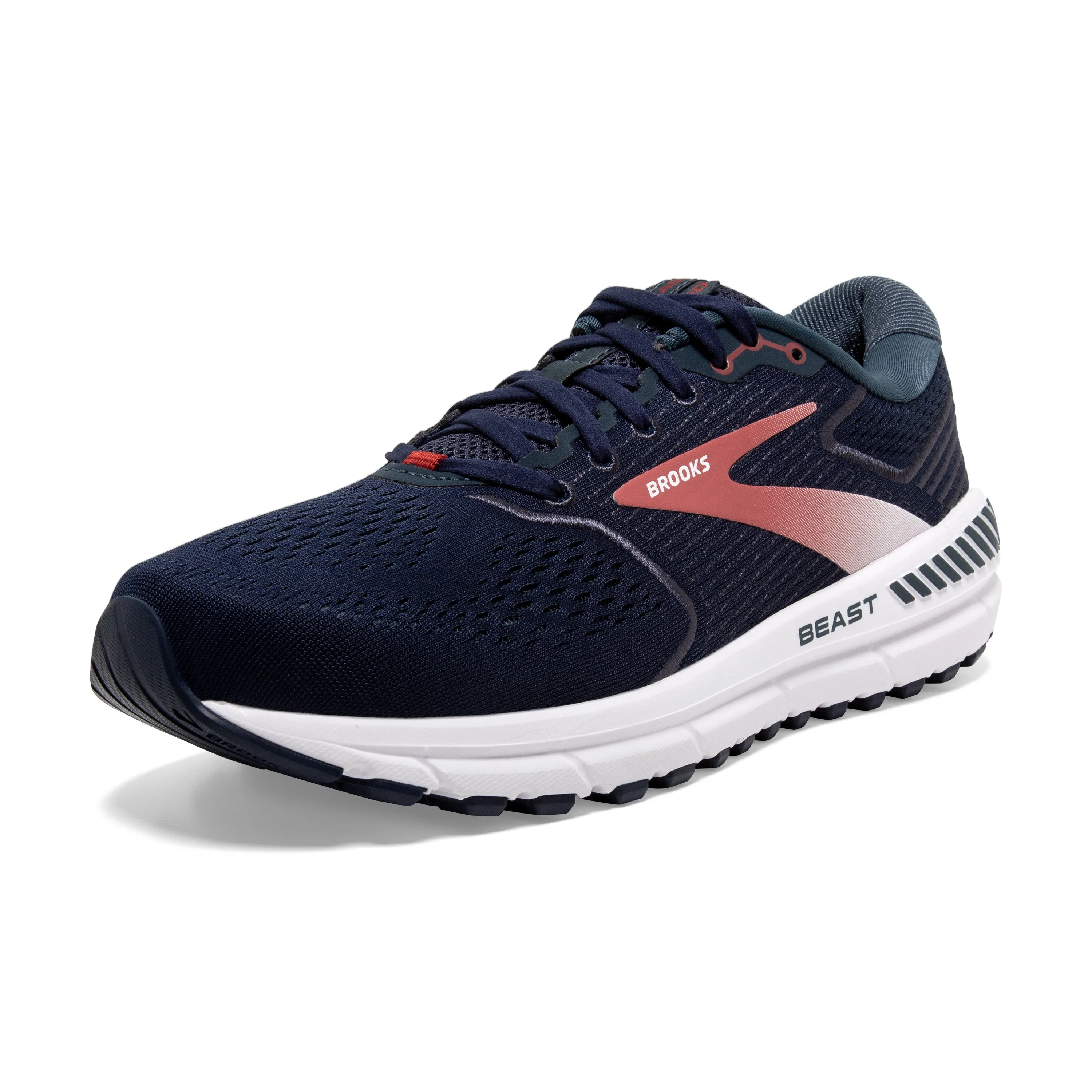 Men's Brooks Beast '20 Color: Peacoat/Midnight/Red