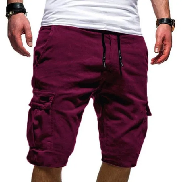 Men's Shorts Cargo Shorts Summer Bermudas Male Flap Pockets Jogger Shorts Casual Working Army Tactical Soft Comfort