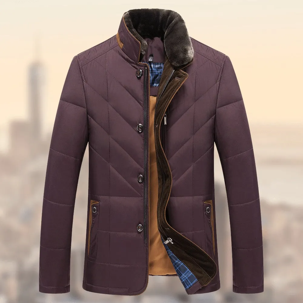 Middle-aged Padded Jacket Father Winter Clothes