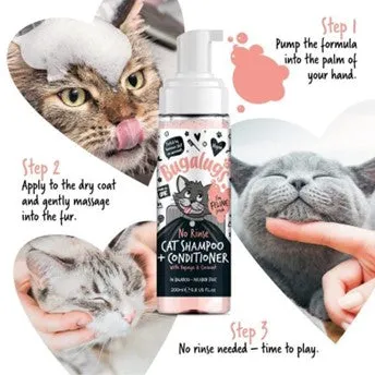 NO RINSE CAT SHAMPOO & CONDITIONER