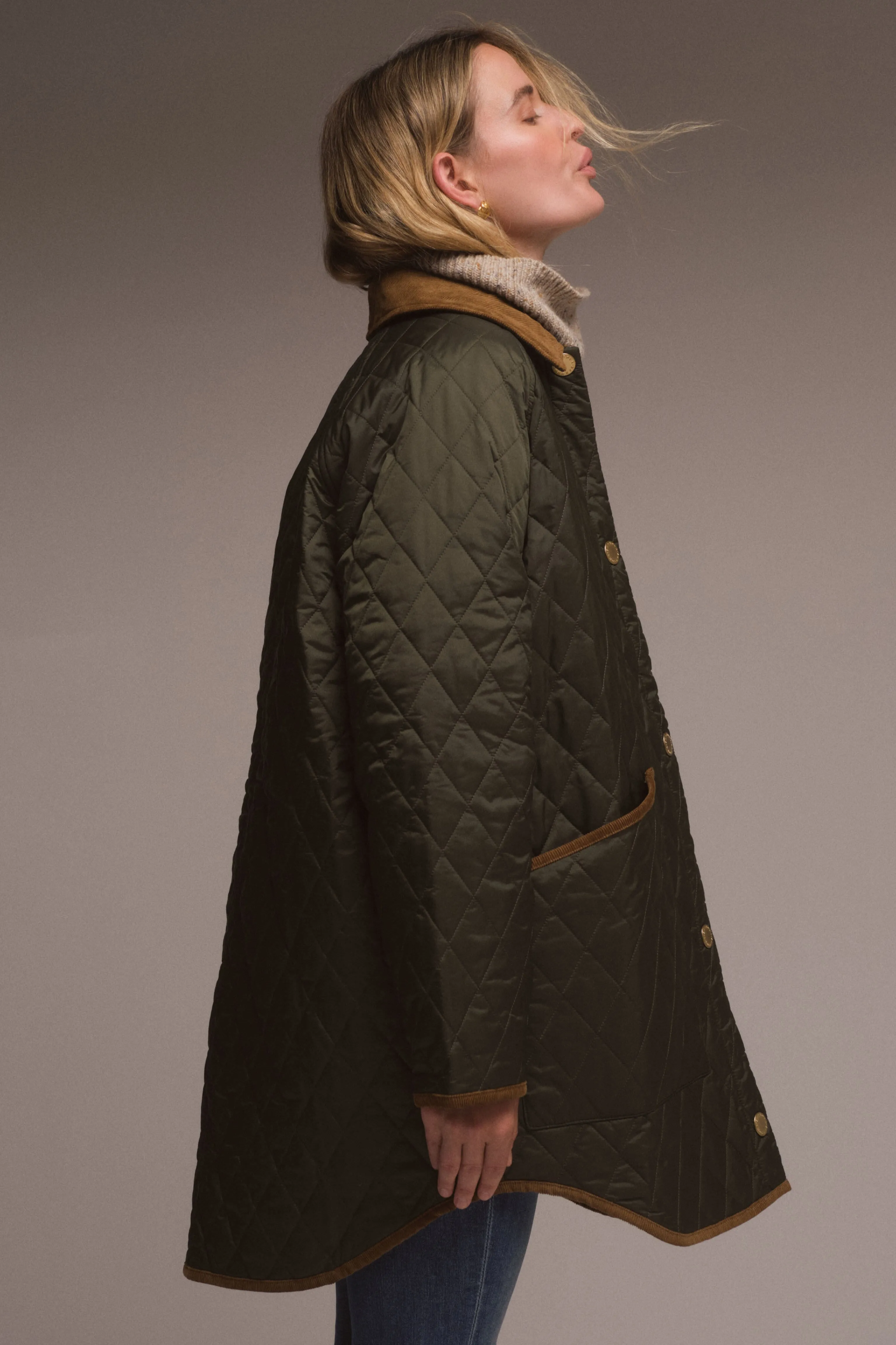 Olive 30th Anniversary Oversized Liddesdale Jacket