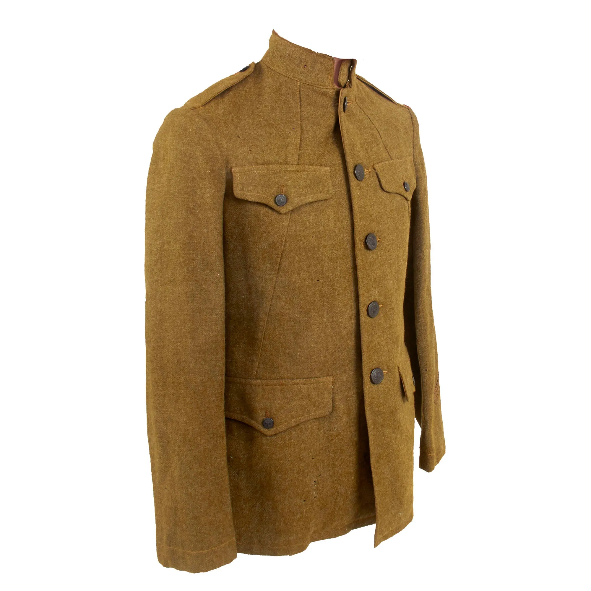 Original U.S. WWI 82nd All American Division M1912 Winter Field Uniform Jacket