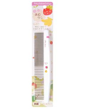 Petz Route Fruit Series Fine & Coarse Teeth Comb