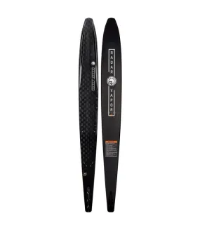 Radar Vapor Pro Build Slalom Ski (2023) - Black