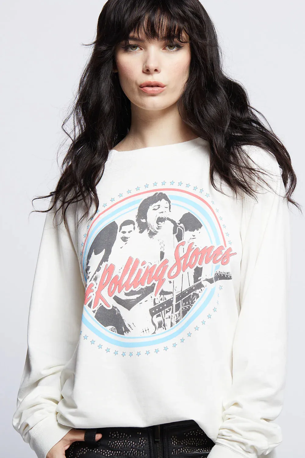 Recycled Karma Rolling Stones Concert Sweatshirt