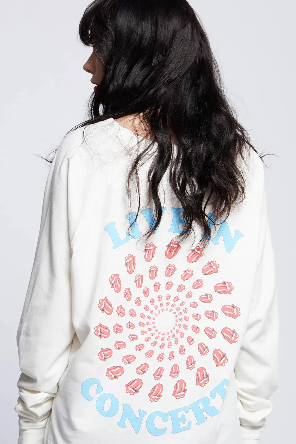 Recycled Karma Rolling Stones Concert Sweatshirt